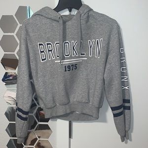 Brooklyn cropped hoodie